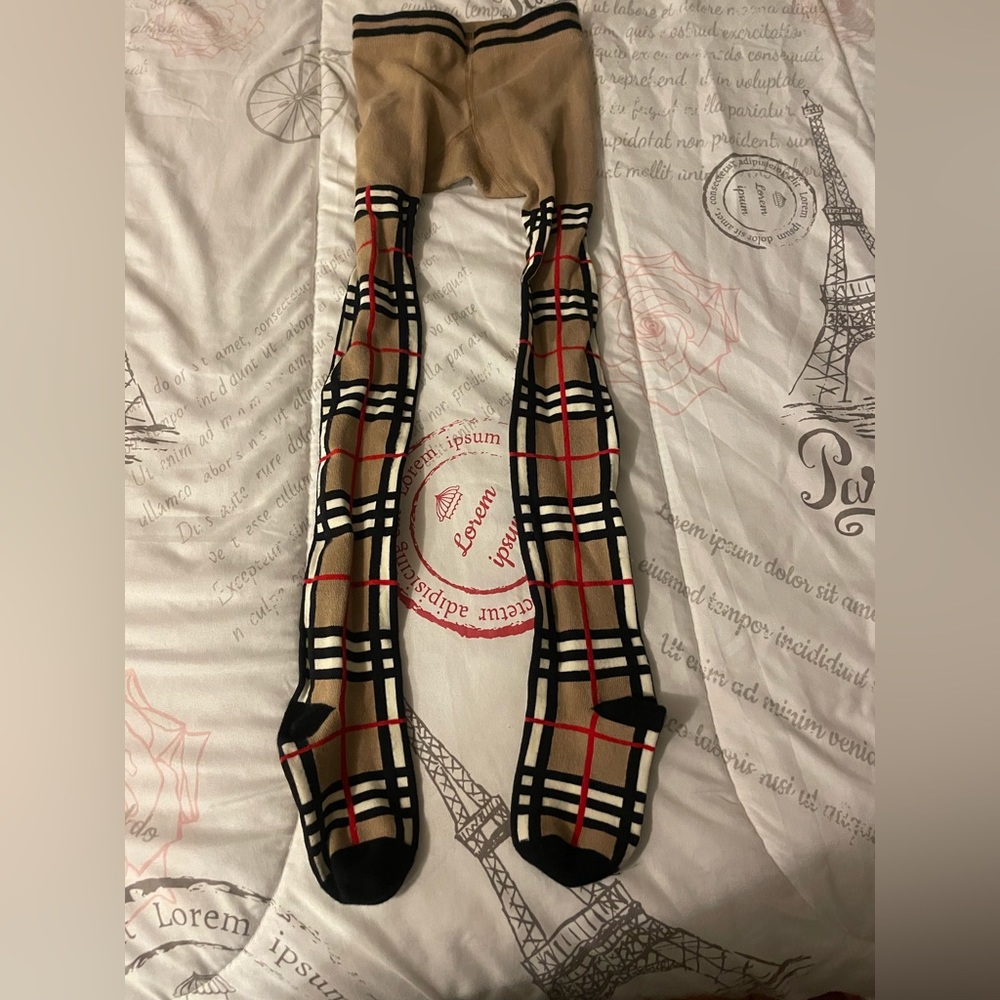 Authentic girls Burberry tights